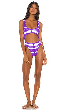 

Слитный купальник michelle - Bond Eye, Фиолетовый, Слитные купальники