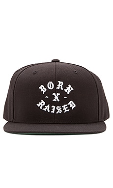 Born x Raised ROCKER スナップバックハット - Black | REVOLVE