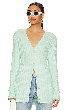 BEACH RIOT Aaliyah Cardigan in Creme De Kni REVOLVE