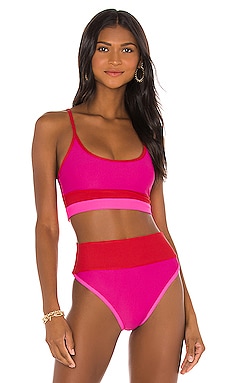 Eva Bikini Top BEACH RIOT $98 