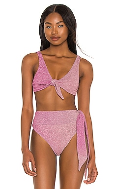 Beach Riot Drea Tie Shoulder Bikini Top