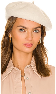 Brixton Audrey Beret in Beige from Revolve.com