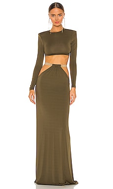 

Комплект cleopatra khaki - Bronx and Banco, Оливковый, Макси