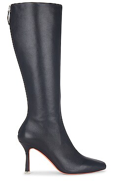 BOTTINES À TALON LIZ BLACK SUEDE STUDIO