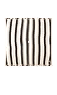 Beach Blanket in Monaco Black Stripe