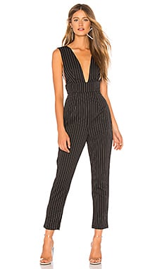 Gloria deep v hot sale jumpsuit