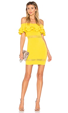 by the way. Emilie Tiered Knit Dress in Yellow | REVOLVE