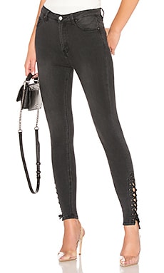 Rae High Waisted Coated Jeans  Jonathan Simkhai –