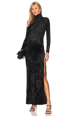 The Monica Black Velvet Dress BUMPSUIT $155 