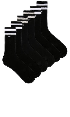 Nike Everyday Plus Cushioned Socks in White & Black