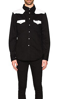 

Рубашка western - Calvin Klein, Черный, Длинные рукава