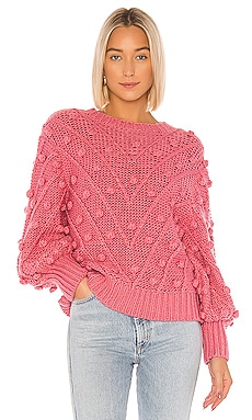 

Пуловер trade places - C/MEO, Розовый, Вырез лодочкой