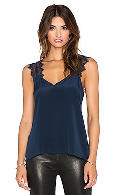 CAMI NYC The Chelsea Cami in Navy REVOLVE