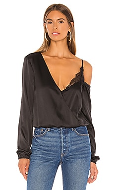 CAMI NYC The Juno Blouse in Black