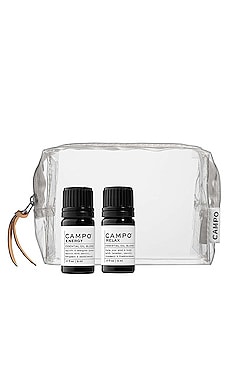 Energy + Relax Essential Oil Kit CAMPO $49 