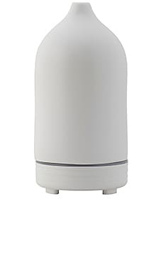 Product image of CAMPO CAMPO Ceramic Ultrasonic Essential Oil Diffuser in White. Click to view full details