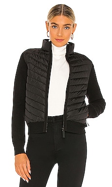 Canada Goose Hybridge Knit Jacket in Black | REVOLVE