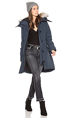 canada goose rossclair parka ink blue canada goose rossclair parka ink blue