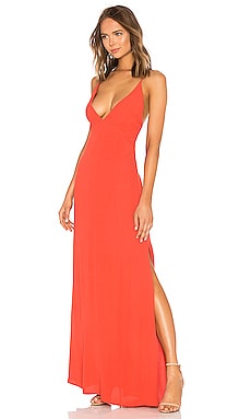 revolve red maxi dress