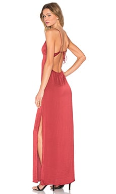 Capulet Deep V Maxi Dress in Red | REVOLVE