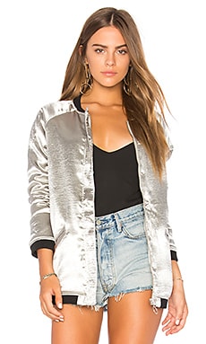 Capulet Louise Bomber in Silver | REVOLVE