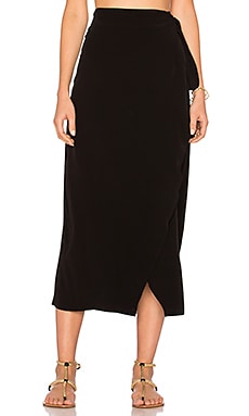 Capulet Nina Wrap Skirt in Black | REVOLVE