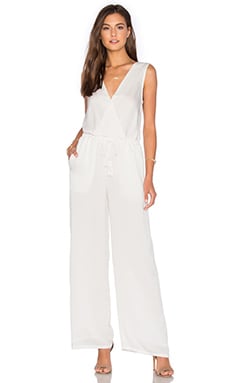 Capulet Cross Front Jumpsuit in White Embroidered | REVOLVE