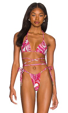 Spectra Wrap Bikini Top CIN CIN $95 