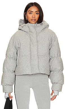 ANINE BING Leon Jacket in White Tweed REVOLVE