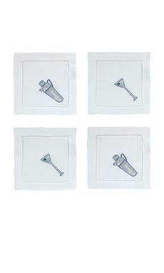 Chefanie Martini Cocktail Napkins from Revolve.com