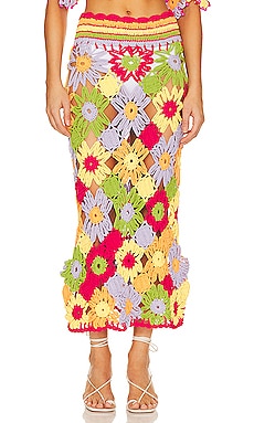 Bronx and Banco Tropics Skirt in Multi