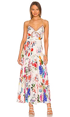 Tie Front Maxi Dress Camilla $699 Sustainable