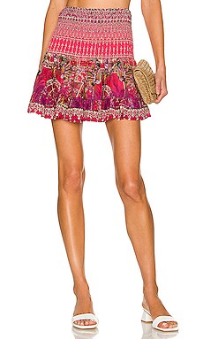 Shirred Mini Skirt Camilla $238 