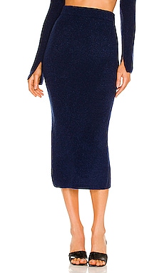 Cinq a Sept Talisa Skirt in Midnight Blue | REVOLVE