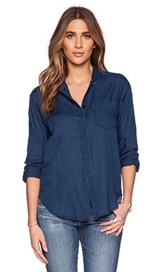 ANINE BING Mika Shirt in Electric Blue