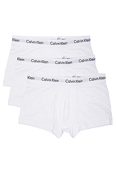 Набор из 3 стрейчевый хлопковых трусов низкой посадки - Calvin Klein Underwear
