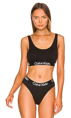 Calvin Klein Underwear WMNS LIGHT LINED BRALETTE Black