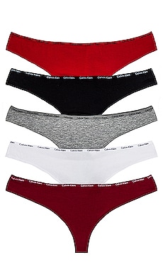 Thong 5 Pack Calvin Klein Underwear $59 BEST SELLER