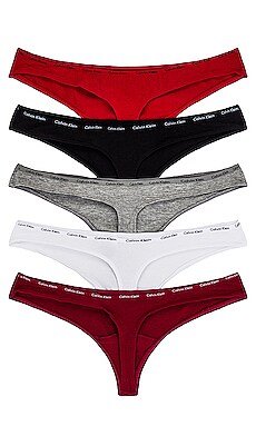 Thong 5 Pack Calvin Klein Underwear $59 BEST SELLER