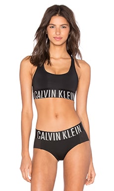 Calvin Klein Underwear Intense Power Racerback Bralette in Black