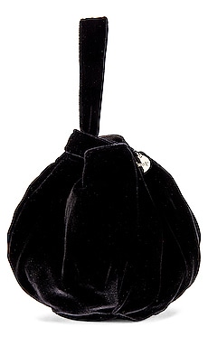 Clare V. Silk Velvet Chou Chou bag - Black on Garmentory