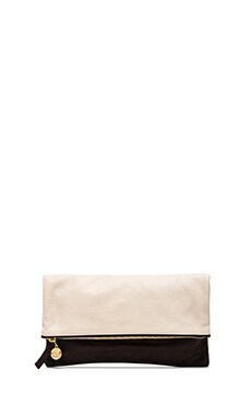 Pochette Donna Clare V. In Pelle Rossa Con Tracolla - Taglia Unica - Nuova Con Etichette