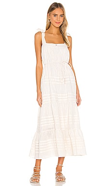 Cleobella Orson Midi Dress in Ivory | REVOLVE