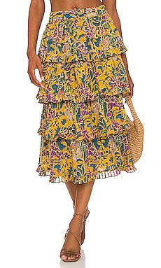 Lana Midi Skirt Cleobella $198 