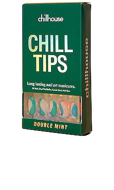 Double Mint Chill Tips Press-On Nails Chillhouse $16 
