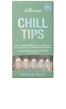 FAUX ONGLES CHILL TIPS PRESS-ON FRENCH TWIST Chillhouse