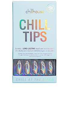 FAUX ONGLES CHILL AT THE DISCO CHILL TIPS PRESS-ON NAILS Chillhouse