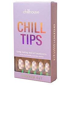 Checked Out Chill Tips Press-On Nails Chillhouse $16 BEST SELLER