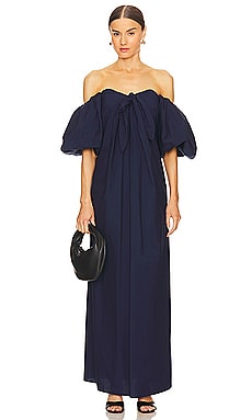 CAROLINE CONSTAS Palmer Dress in Blue REVOLVE