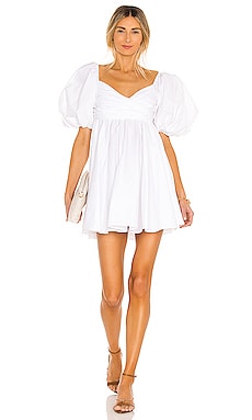 CAROLINE CONSTAS Brie Dress in White | REVOLVE